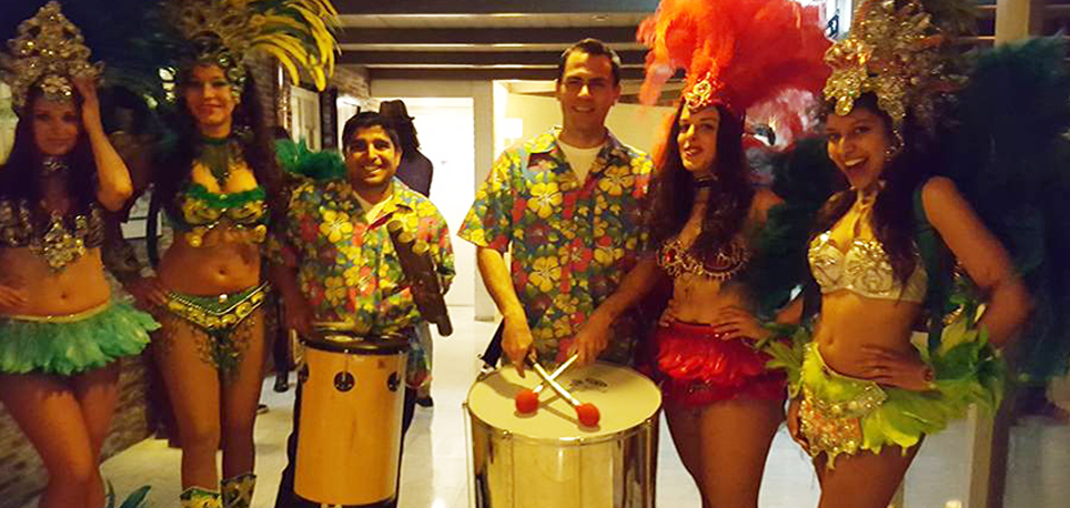 Percussieband voor feesten