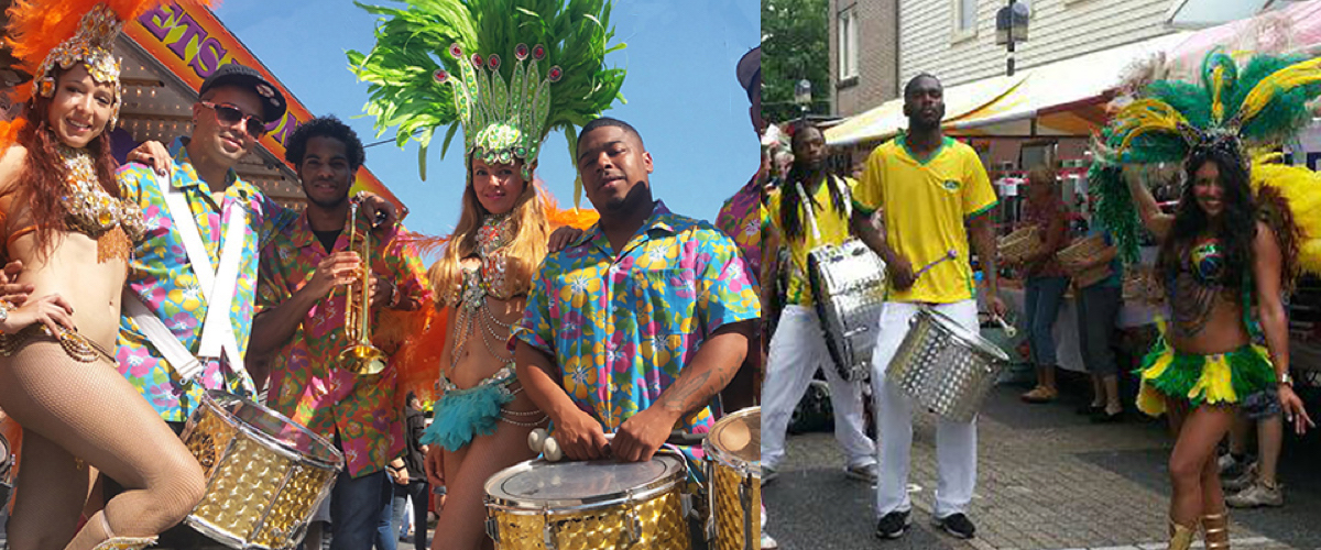 Percussieband muziek feest